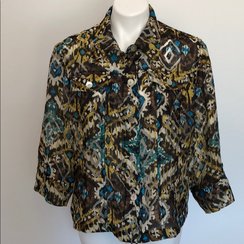 Ruby Rd. Jacket. Size 14.